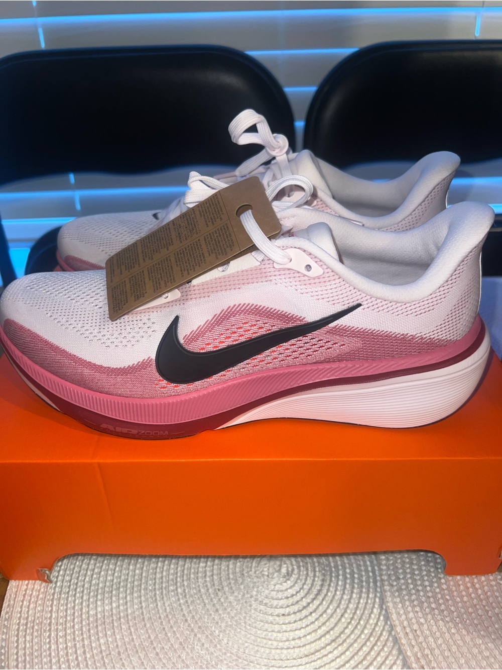 Nike Pegasus 42 Pearl Pink/Black/Peony/Team Crimson IB1881 600 12W/10.5M